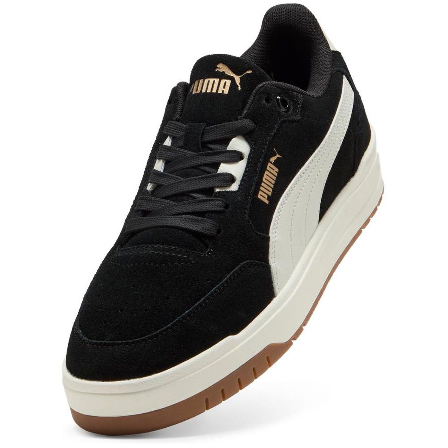 Zapatilla Urbana Unisex Puma Shuffle Downtown Sd Negro/blanco image number 4.0