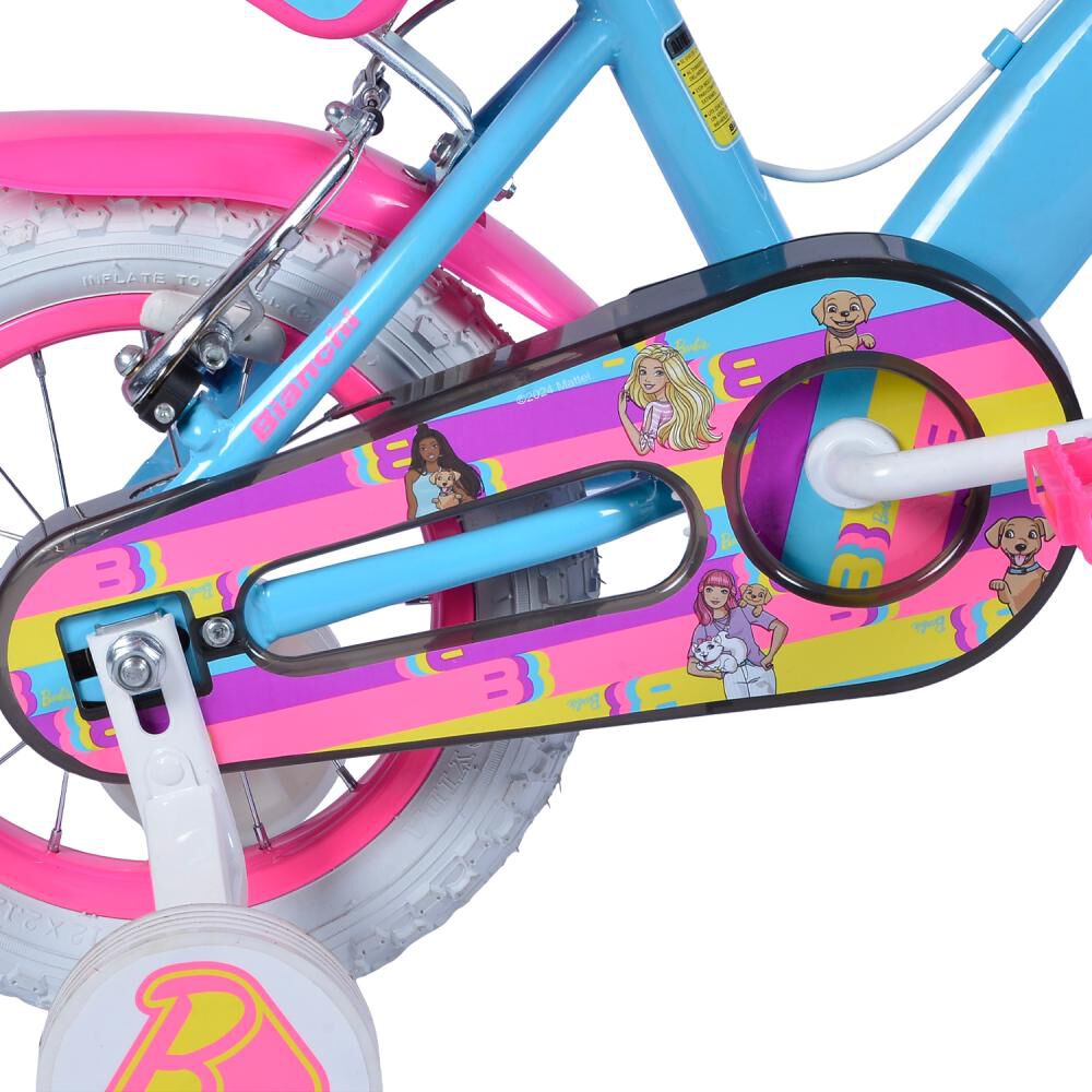 Bicicleta Infantil Bianchi Barbie 12 / Aro 12 image number 4.0