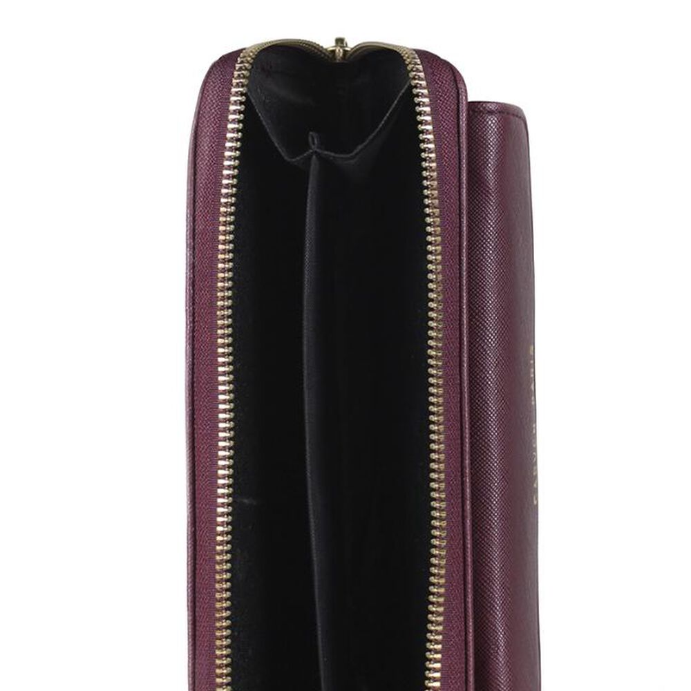 Billetera De Mujer Aria Burdeo Carven image number 2.0