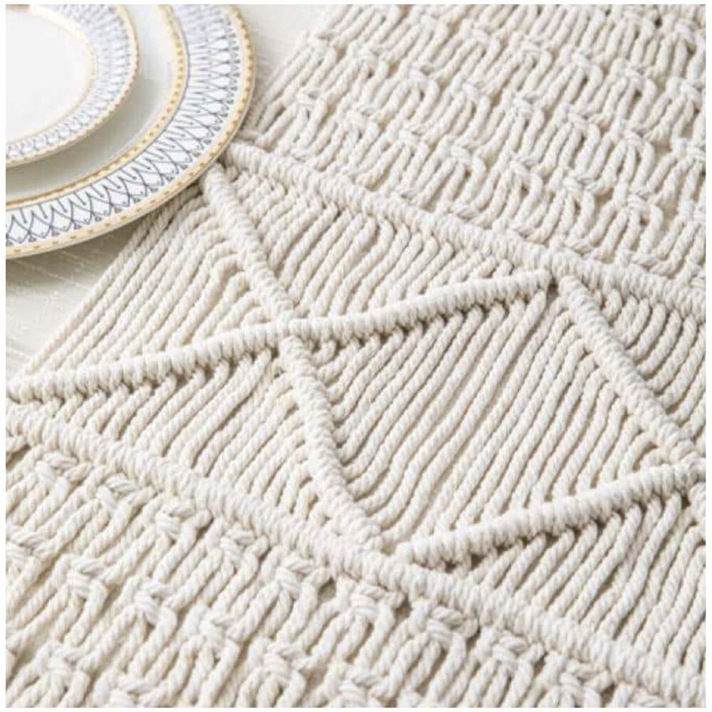 Camino De Mesa Macrame 35*220 Cm Mod08 image number 2.0