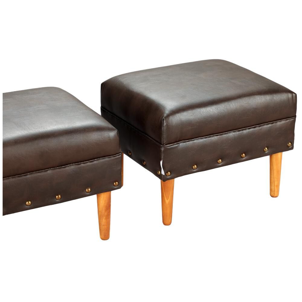 Pack 2 Pouf Bodevir Provenza Tachas / 1 Cuerpo image number 2.0