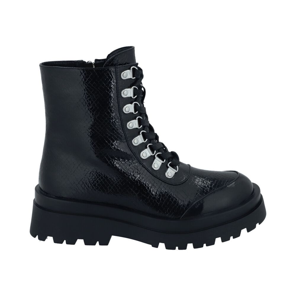 Botin Casual Mujer Negro London Police image number 0.0