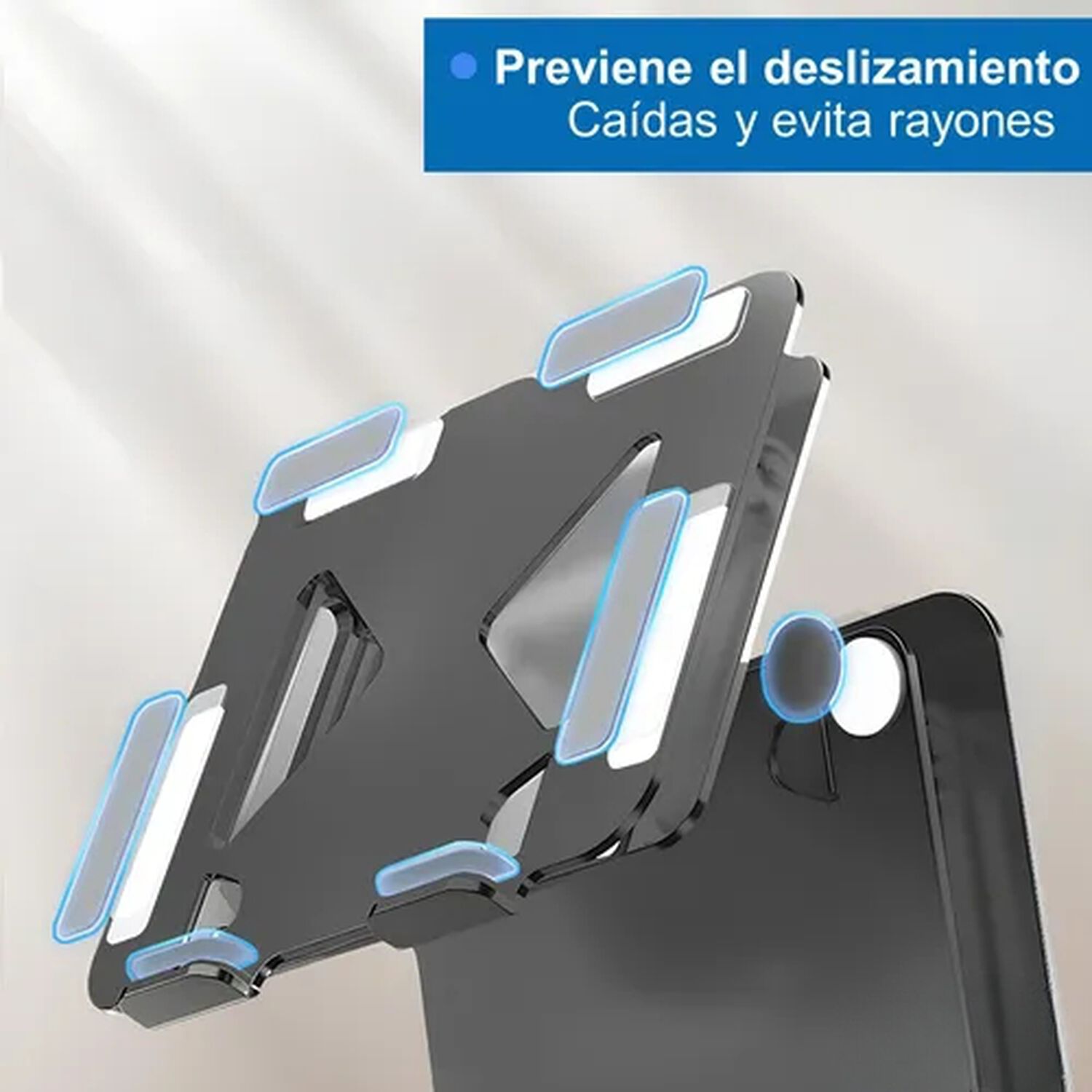 Soporte Base Elevador Notebook Computadora Portatil Plegable image number 4.0
