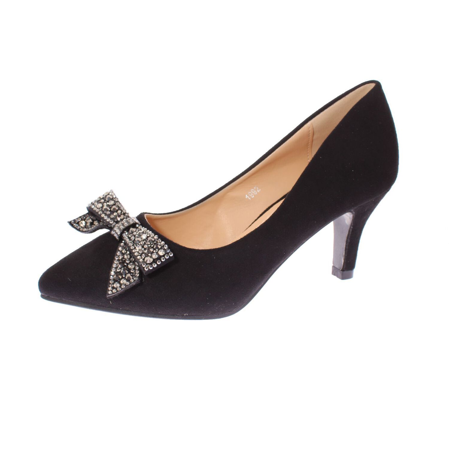 Zapato Taco Negro Cellina Art. 51992black image number 0.0