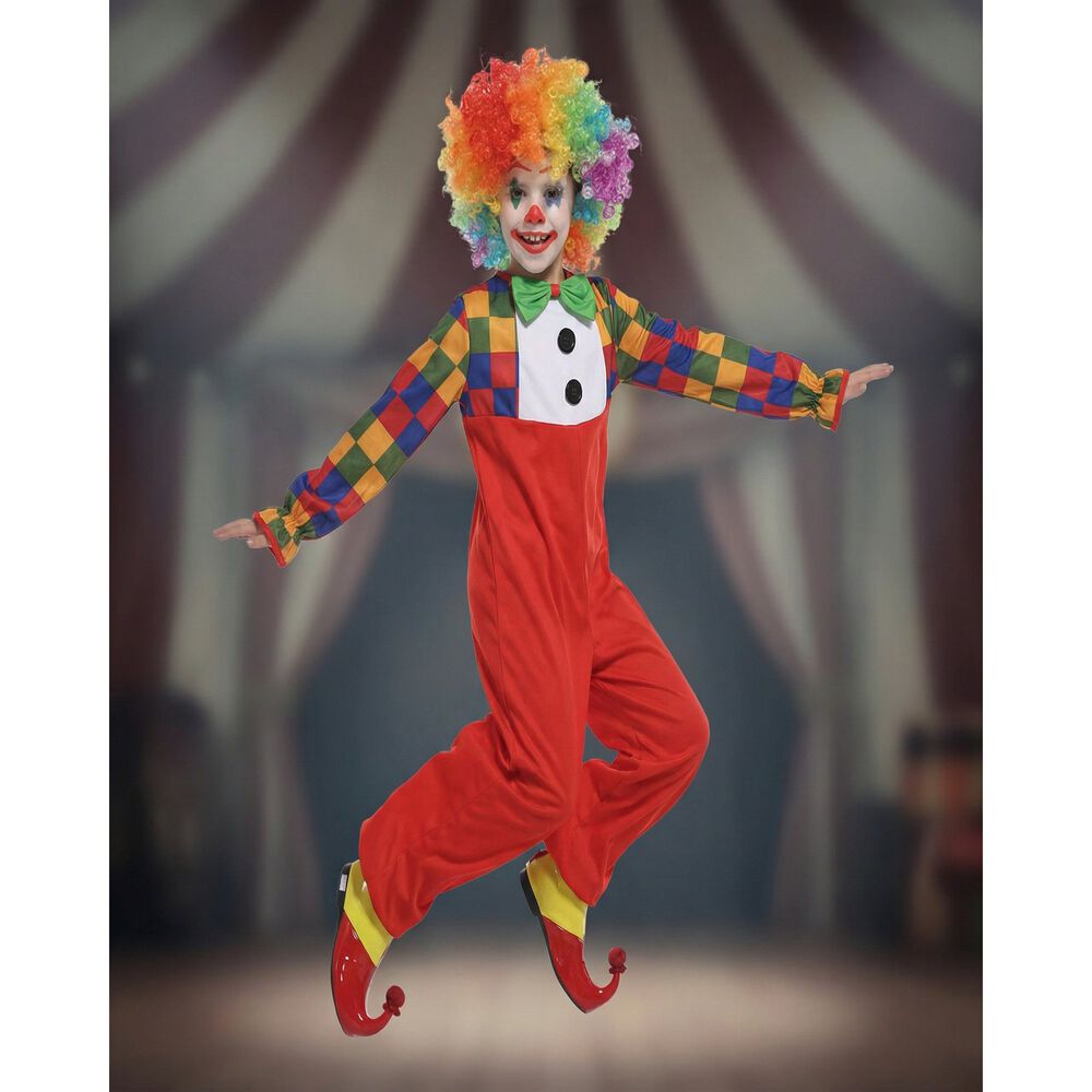 Disfraz Cosplay Payaso Buf&oacute;n Ni&ntilde;o image number 10.0