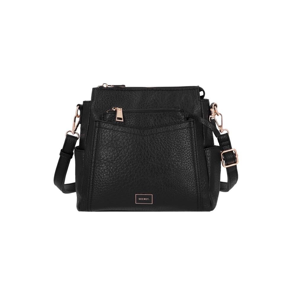 Bandolera Secret Edessa St6 M Negro image number 0.0