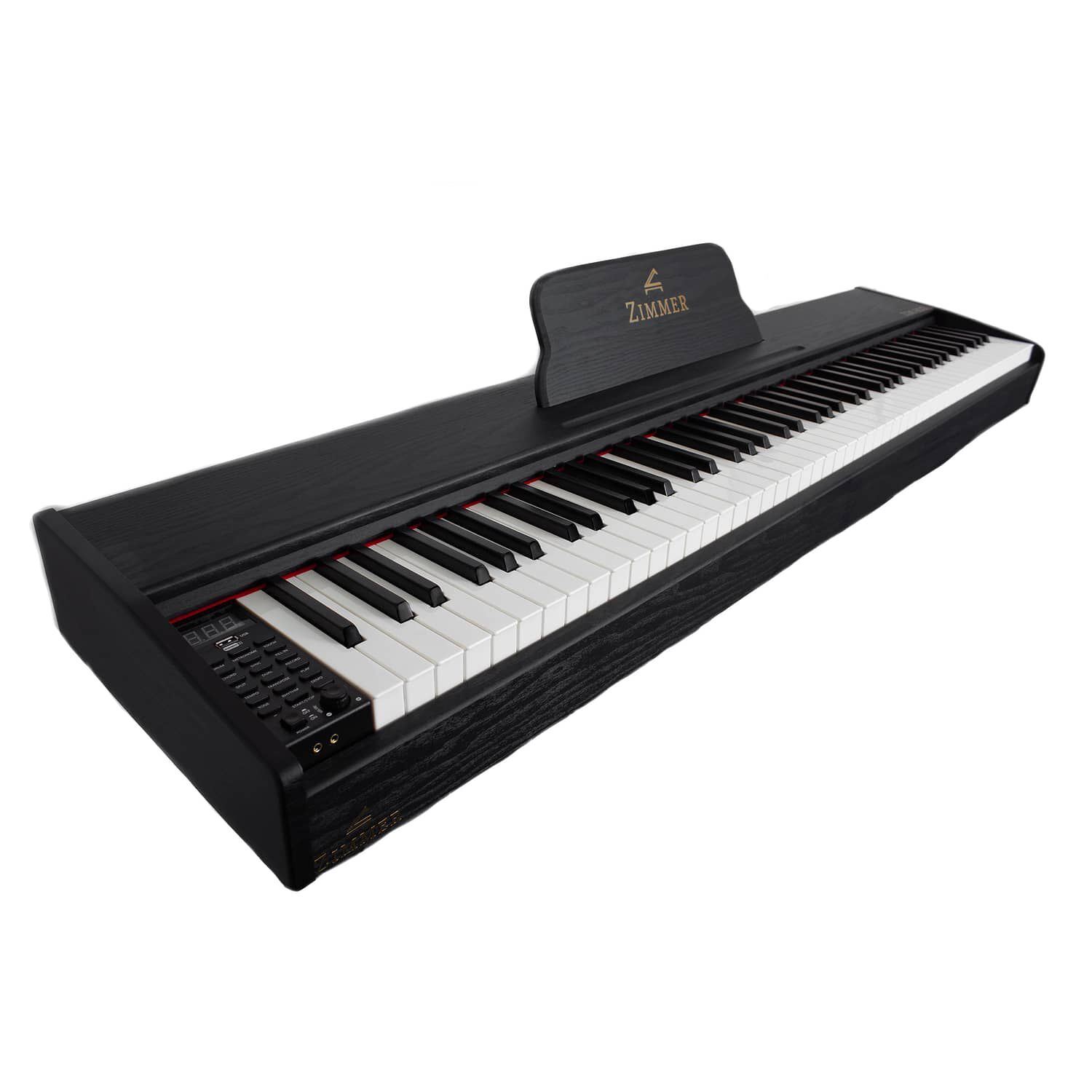 Piano Digital Portable Zimmer Negro Zim-800-bk image number 4.0