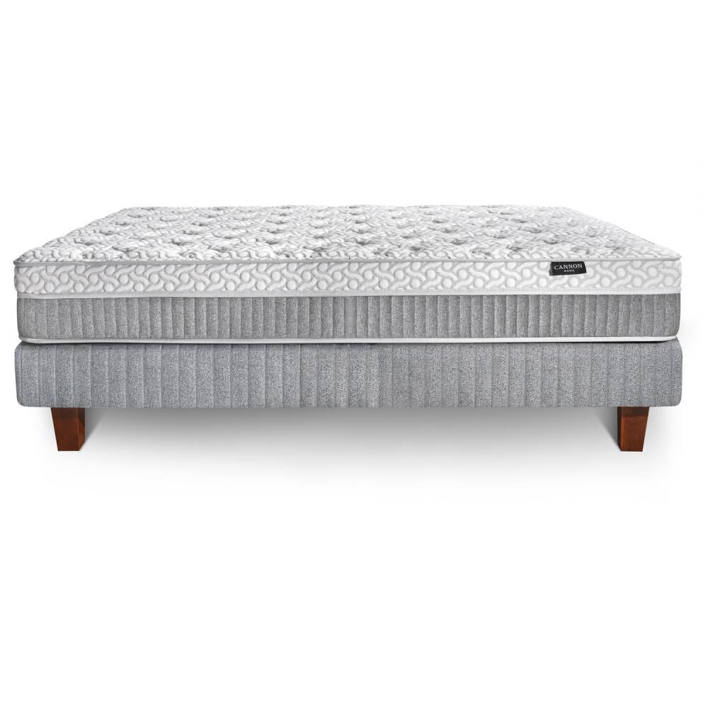 Cama Europea Cannon Home Hybrid Cloud / 1 Plaza / Base Normal image number 4.0