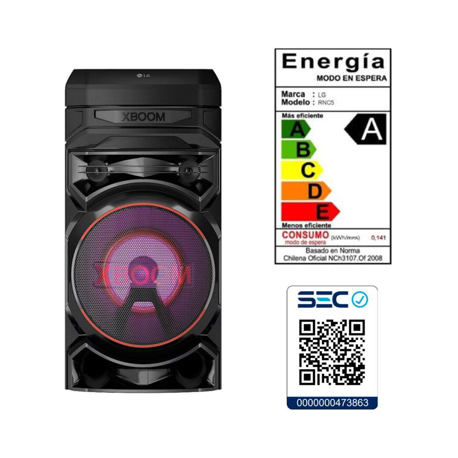 Minicomponente LG RNC5 DCHLLLK image number 8.0