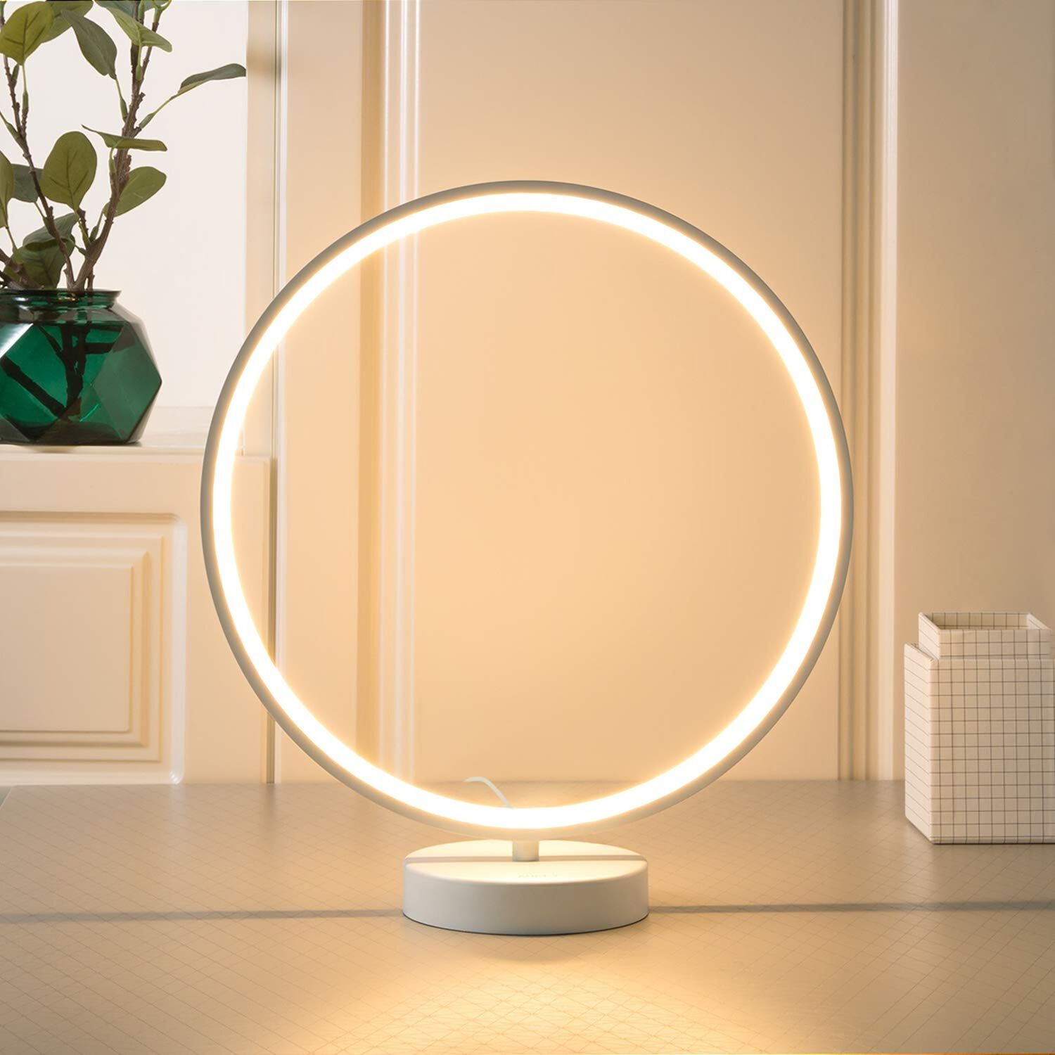Aukey L&aacute;mpara De Aura Blanco - Lt-st37 image number 3.0