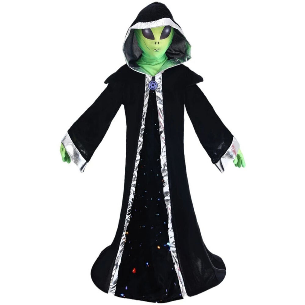 Disfraz De Extraterrestres Cosplay Stardy Verde Infantil image number 0.0