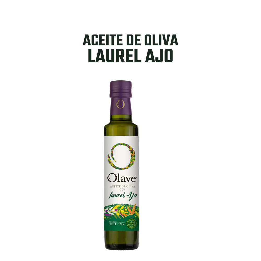 Aceite Oliva Extra Saborizado Olave Laurel Ajo 1 X 250 image number 2.0
