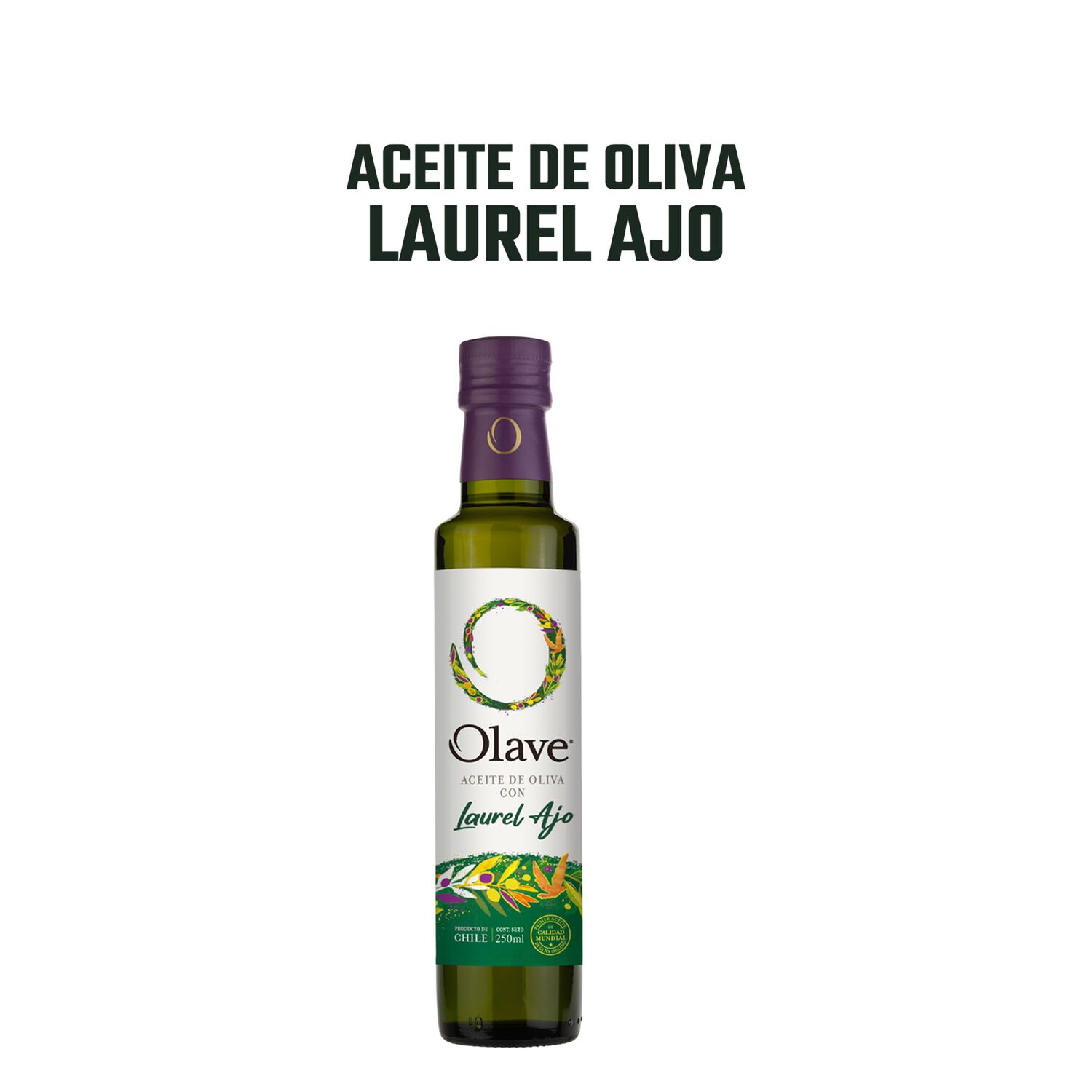 Aceite Oliva Extra Saborizado Olave Laurel Ajo 1 X 250 image number 2.0