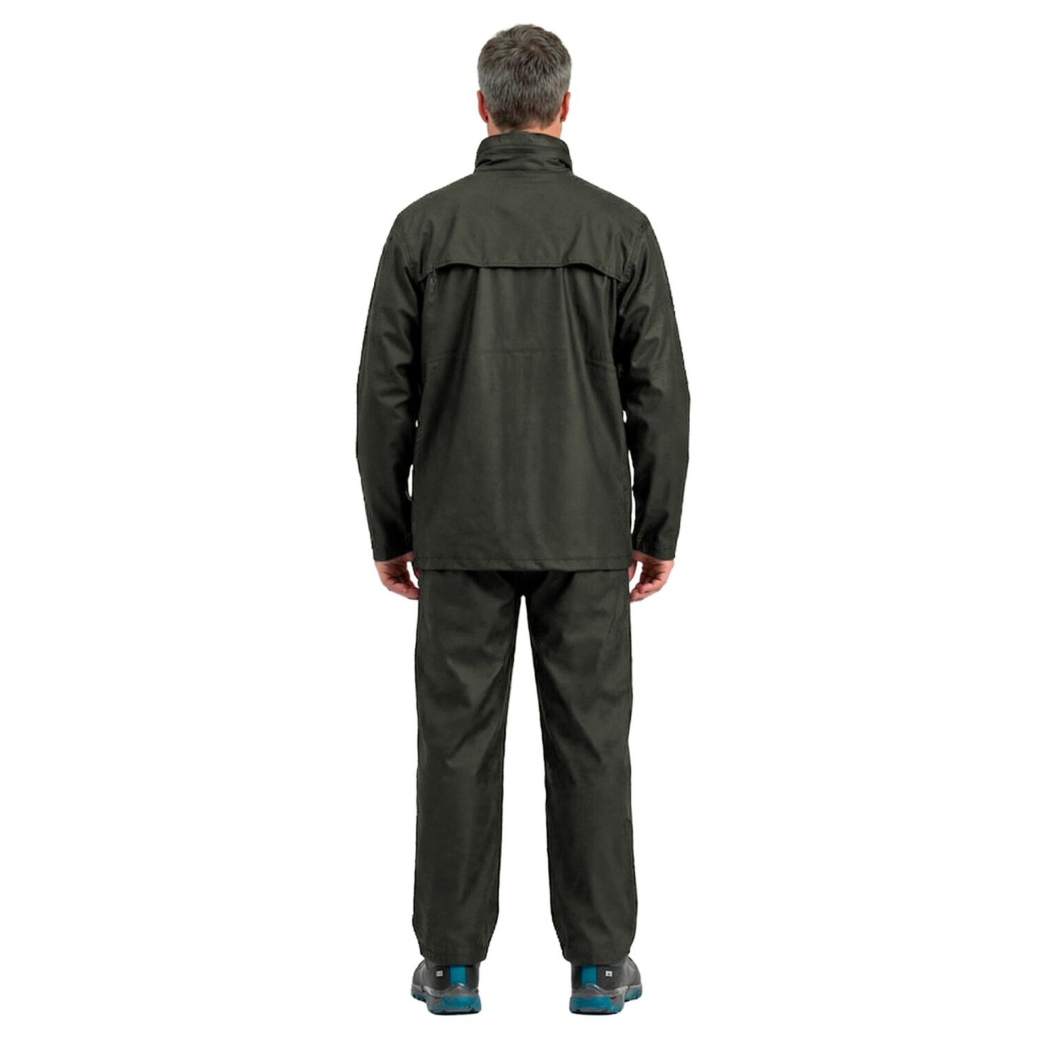 Traje Impermeable Alaska Pu/pvc Verde Petr&oacute;leo image number 2.0