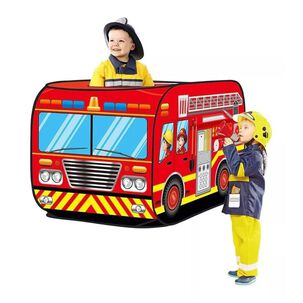 Carpa Infantil De Camión De Bomberos Para Niños Niñas