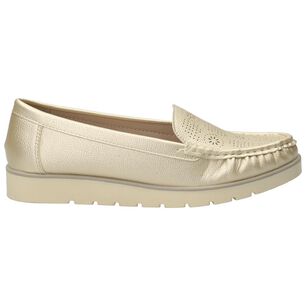 Mocas&iacute;n Mujer Azaleia Xandra Dorado
