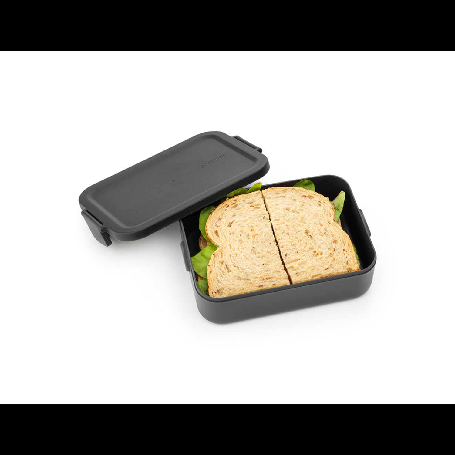 Contenedor Para Almuerzo Make & Take Mediano Dark Grey image number 3.0