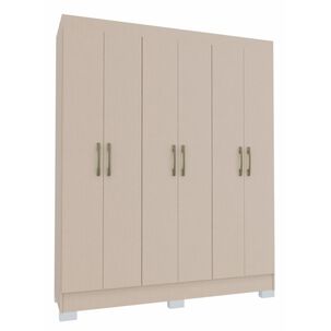 Clóset Vekka Home Clóset Roma / 6 Puertas / 1 Cajón