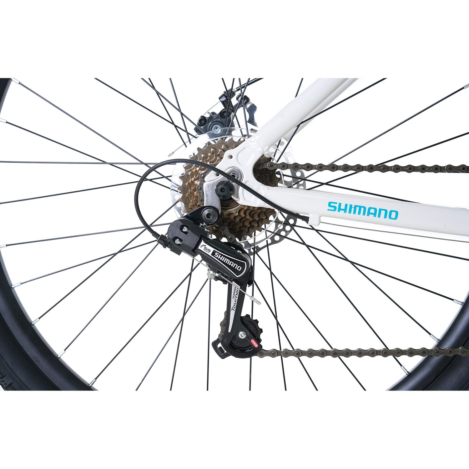 Bicicleta Totem Mtb Aro 27.5*17 Skyblue Color Blanco image number 2.0