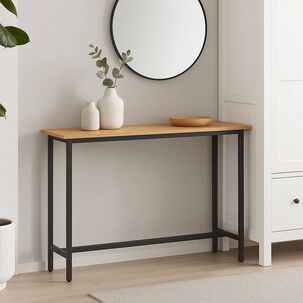 Mesa De Arrimo O Bar Alta Rustik - Madera Clara