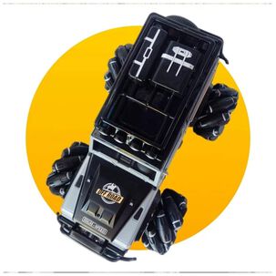 Juguete Camioneta Policia A Control Remoto 4x4 Escala 1:12