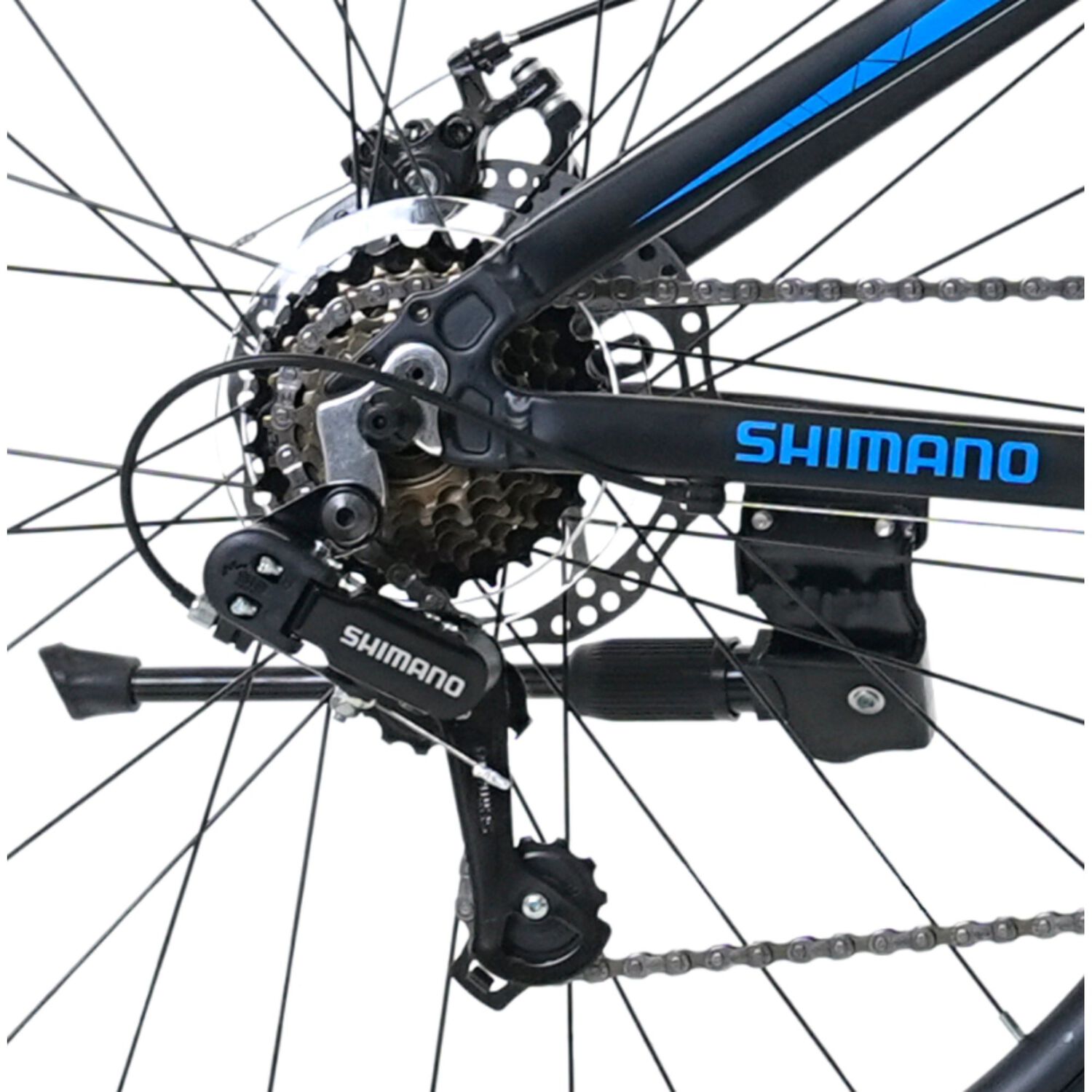 Bicicleta Totem Mtb Aro 26 Modelo Y650 Negro Azul image number 3.0