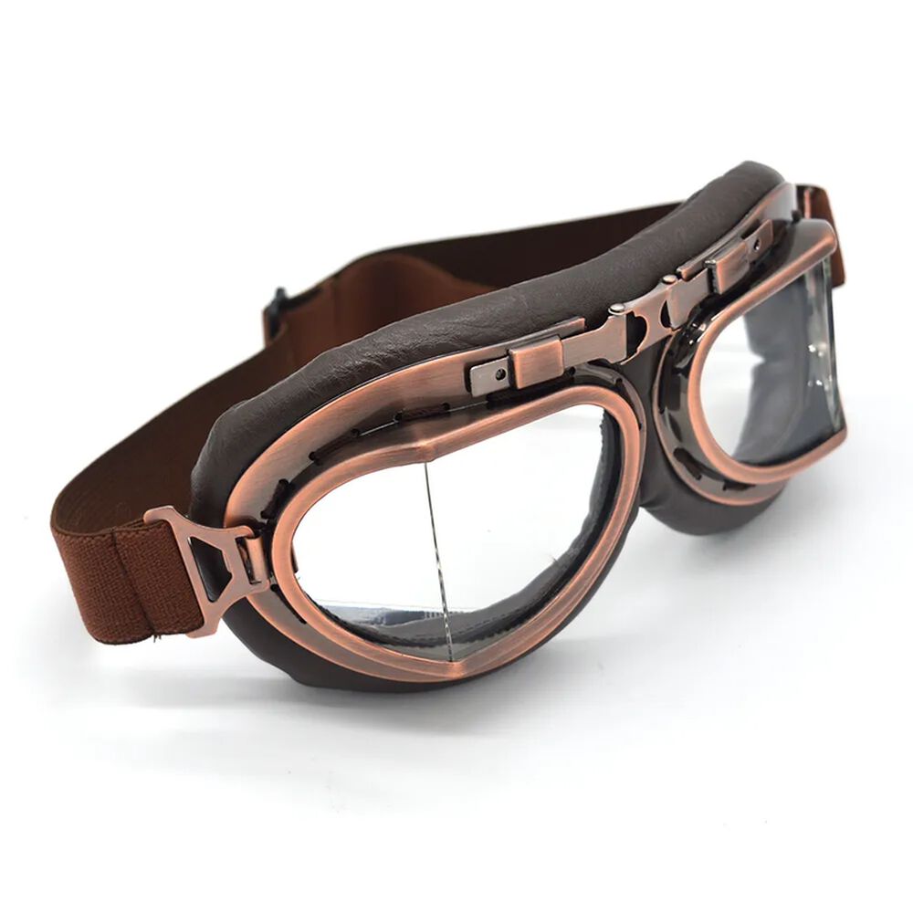 Cosplay Gafas De Moto Vintage Piloto Steampunk image number 2.0