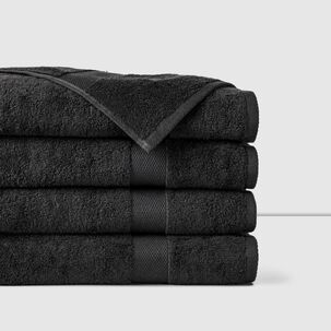 Toalla De Baño 100% Algodón 500 Grs. 70x140 Centimetros / Black Cannon