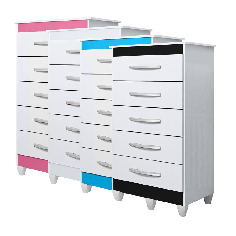 Comoda Esmeralda 5 Cajones Cuadraflex image number 1.0