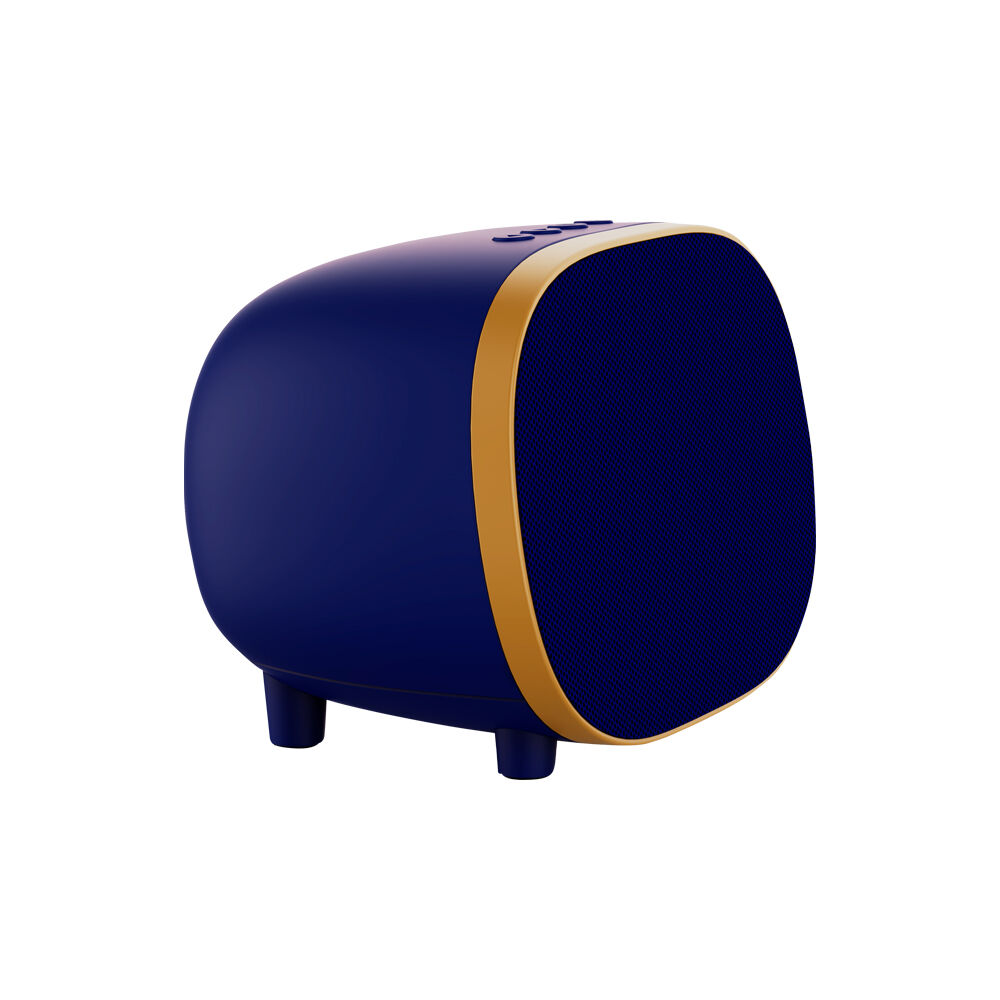 Parlante Retro Bt Speaker Azul 3w X2 Audiolab image number 0.0