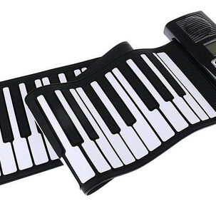 Teclado Piano Electrico Hand Roll Flexible 61 Teclas