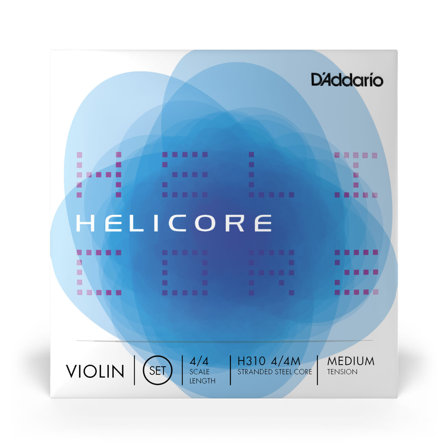 Set De Cuerdas Viol&iacute;n 4/4 Helicore Med H310 4/4m Daddario image number 1.0
