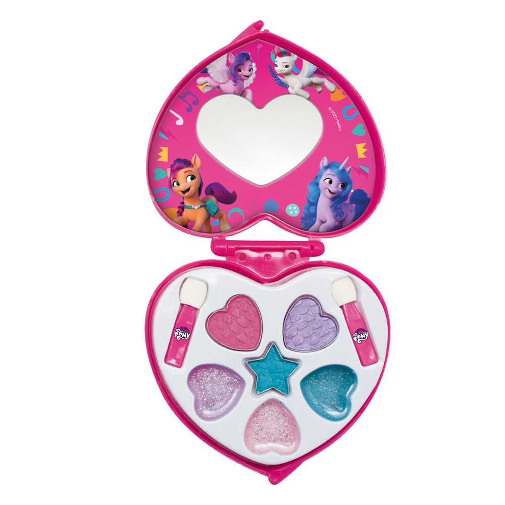 Set De Maquillaje Corazon Con Espejo My Little Pony Hasbro image number 0.0