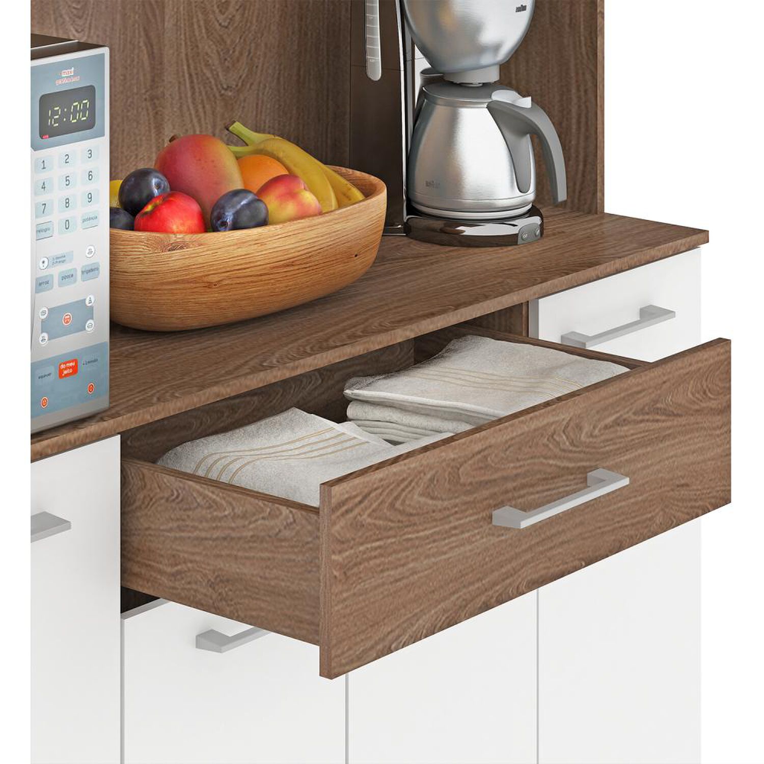 Mueble De Cocina Vekkahome Emi / 9 Puertas / 1 Caj&oacute;n image number 3.0