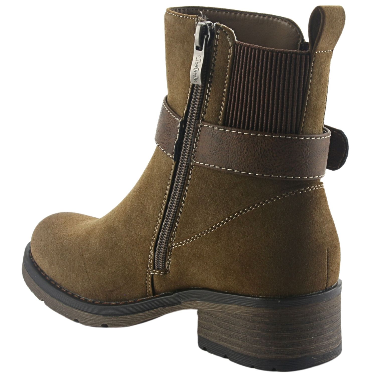 Botin Chalada Mujer Torri-250 Taupe Casual image number 3.0