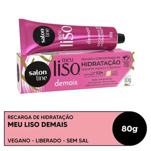 Recarga De Hidratacion Meu Liso De 80gr Salonline
