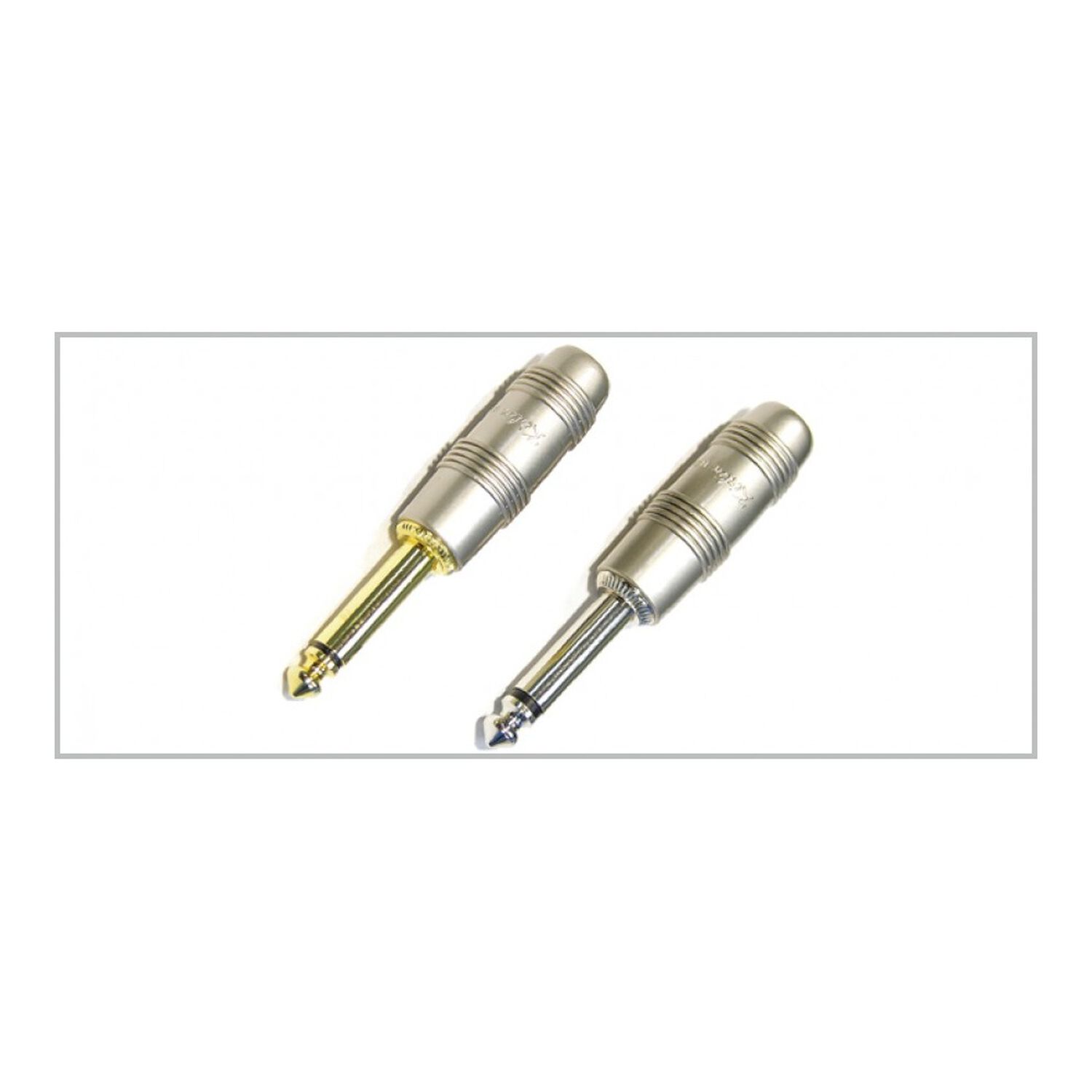 Conector Mono Plug N&iacute;quel/plateado Ch-2306 Prg (1 Unidades) image number 0.0