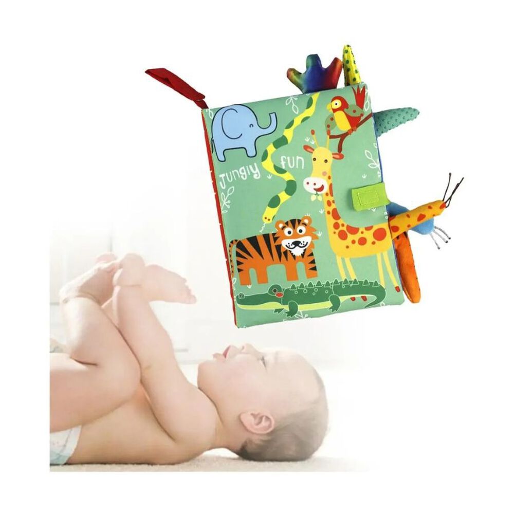 Libro Sensorial De Tela Para Beb&eacute;s Estimulaci&oacute;n Temprana image number 3.0