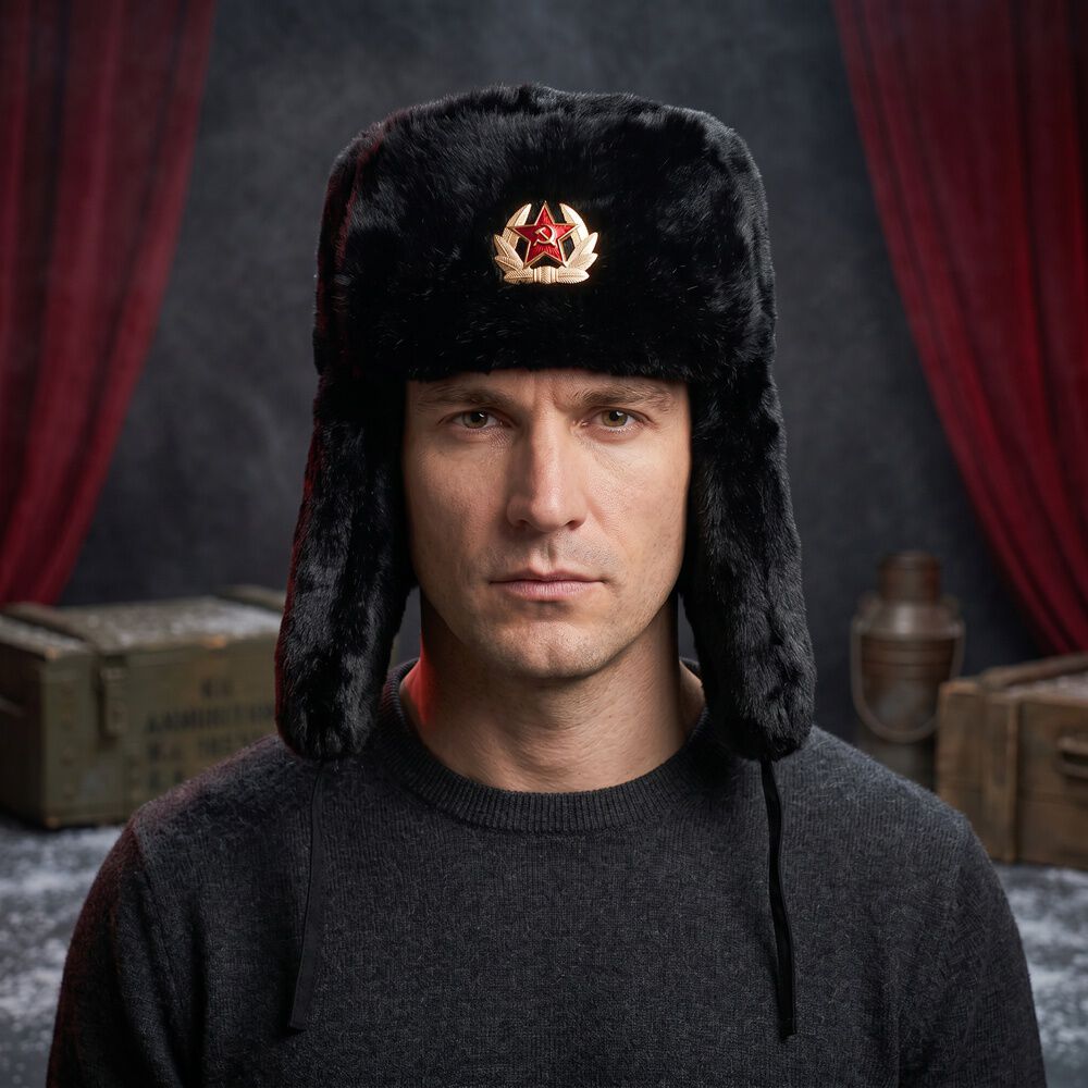 Gorro Disfraz Union Sovietica Ruso image number 0.0