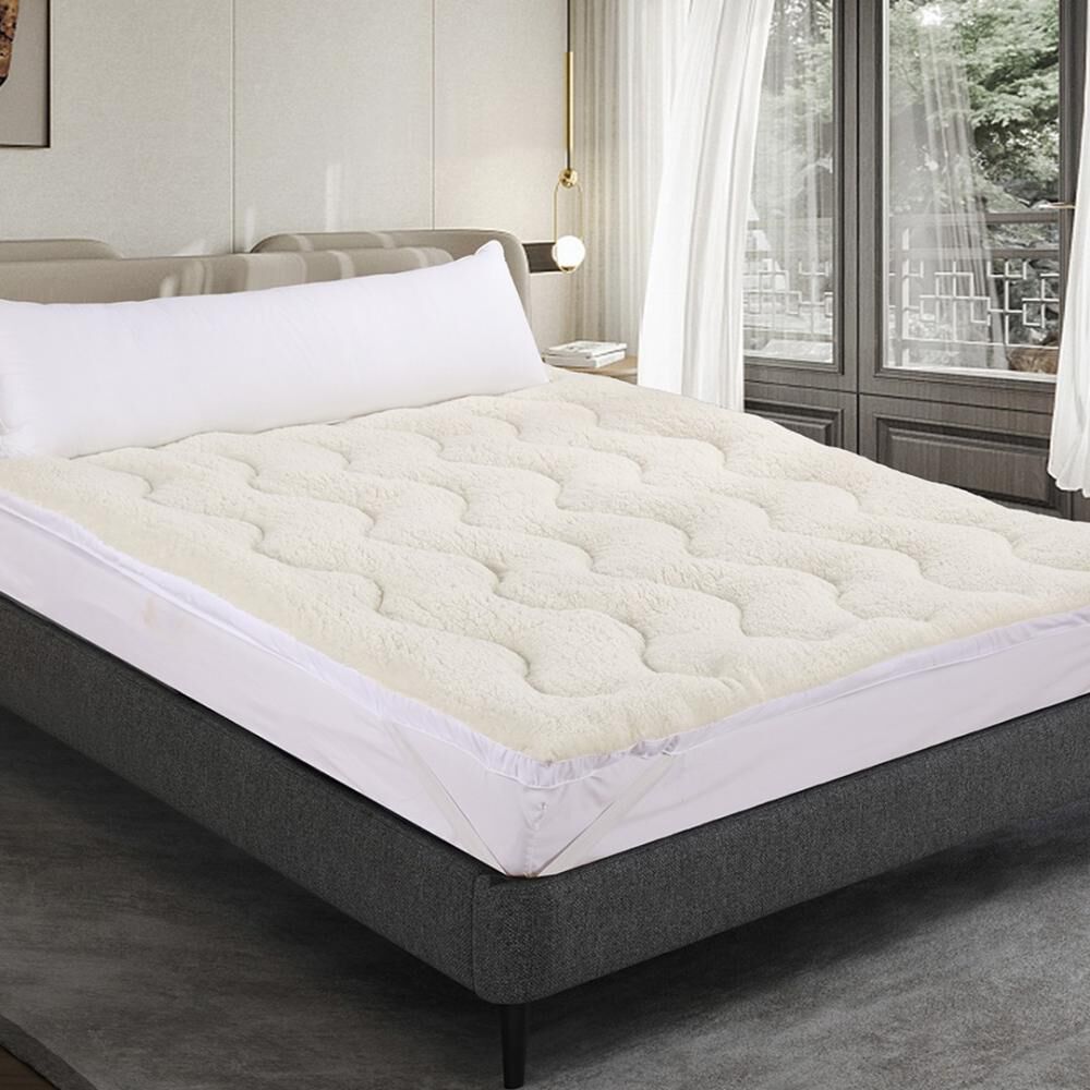 Cubrecolch&oacute;n Illusions Topper Sherpa / 1 Plaza image number 0.0