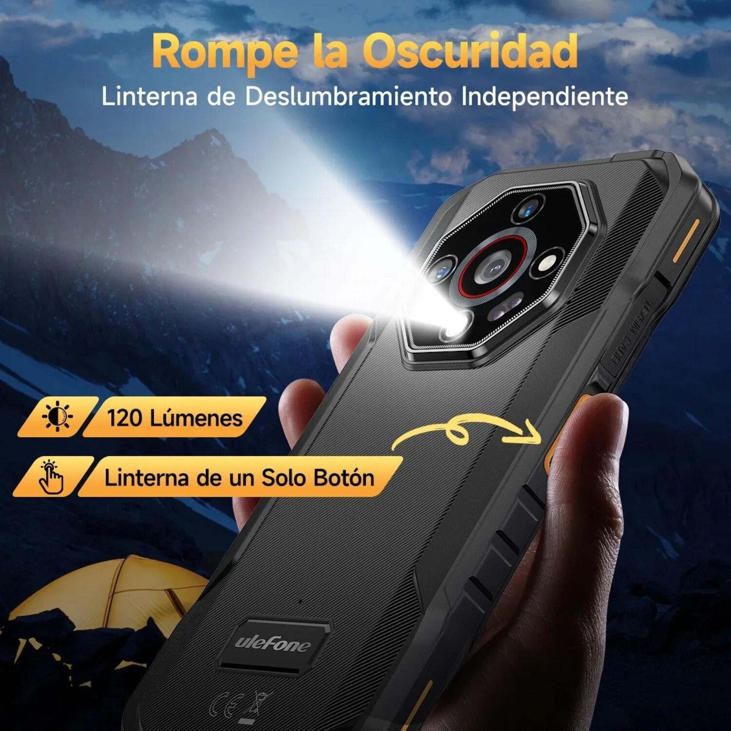 Ulefone Armor X32 Pro Dualsim 5g Ultra Resistente Con Visi&oacute;n Nocturna Y Android 14 image number 3.0