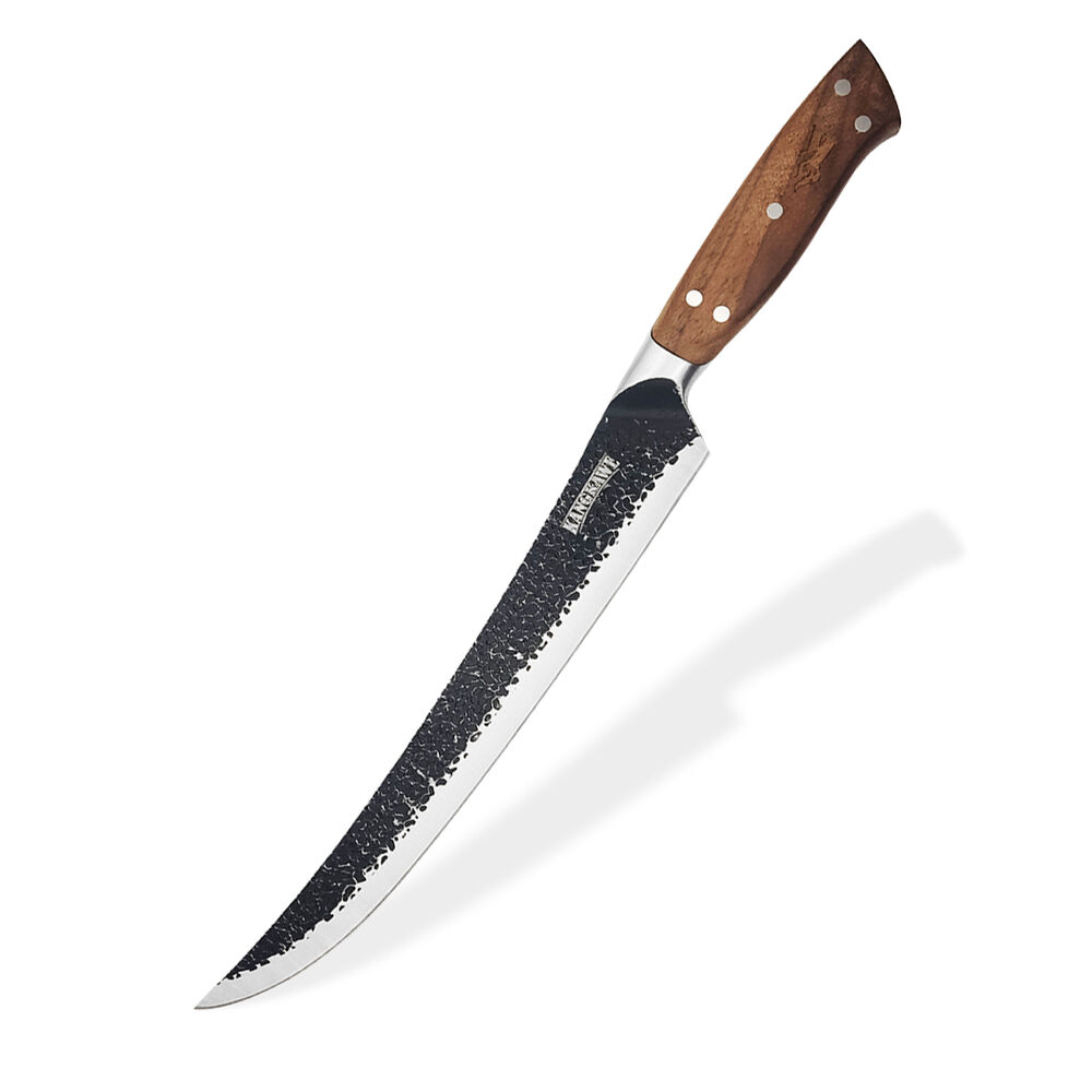Cuchillo 10" Carnicero Curvo Martillado image number 0.0
