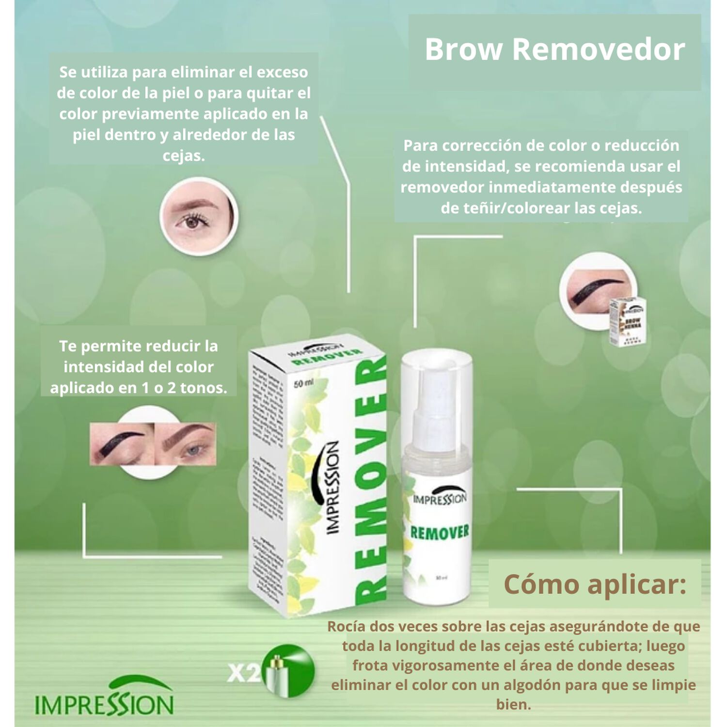 Impression Removedor De Henna 50 Ml image number 1.0