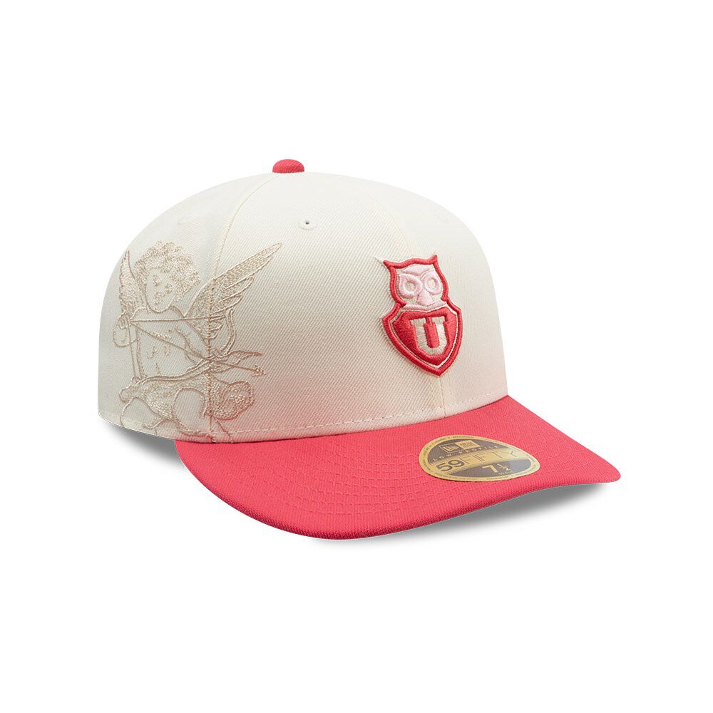Gorra New Era 59fifty Universidad De Chile Futbol Beige image number 0.0