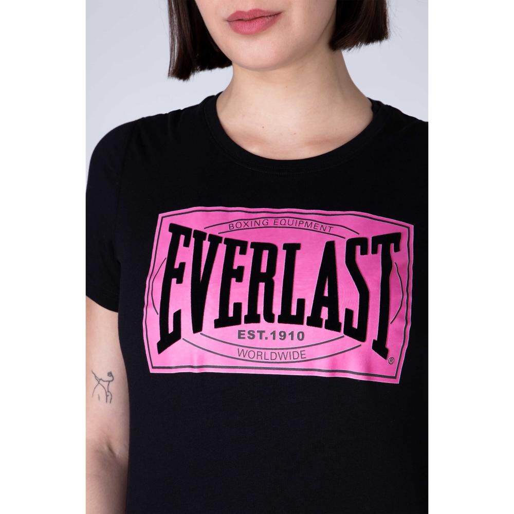 Polera M/c Select Negro Everlast image number 2.0