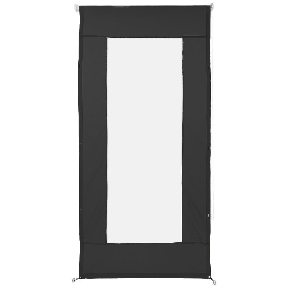Cierre De Terraza Pvc 150 X 250 Cm Negro image number 0.0