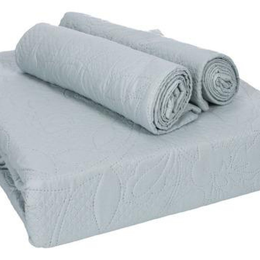 Quilt Andes Classic Celeste Agua 1.5 Plazas image number 2.0