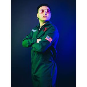 Disfraz De Piloto De Halloween Para Hombre Top Gun Adultos