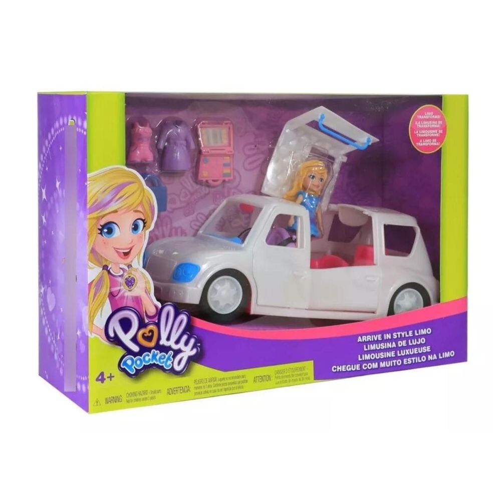 Juguete Polly Pocket Con Limusina De Lujo Y Accesorios image number 2.0