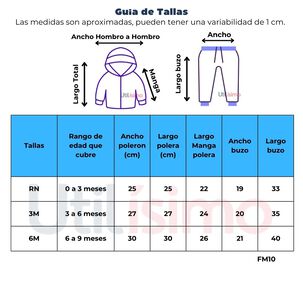 Set 2 Piezas Conjunto Buzo Poleron Bébe Niño 100% Algodon Funny Cats